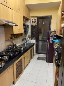 Kitchen Image of 1000 Sq.ft 2 BHK Apartment / Flat for rent in Unitech The Palms, Sector 41 Gurgaon for Rs. 55000