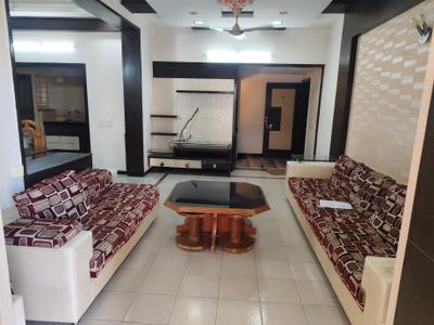 Living Room Image of 2225 Sq.ft 3 BHK Apartment / Flat for rent in Ratnaakar Rosewood Estate, Jodhpur Ahmedabad for Rs. 41000