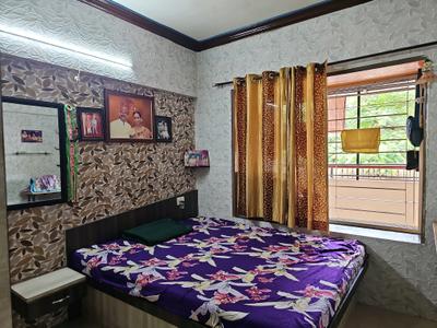 Bedroom Image of 870 Sq.ft 2 BHK Apartment / Flat for rent in Goel Hari Ganga, Yerawada Pune for Rs. 40000