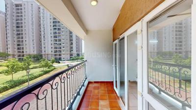 Balcony Image of 1200 Sq.ft 2 BHK Apartment / Flat for sale in Prestige Song of the South, Begur Bengaluru for Rs. 18100000