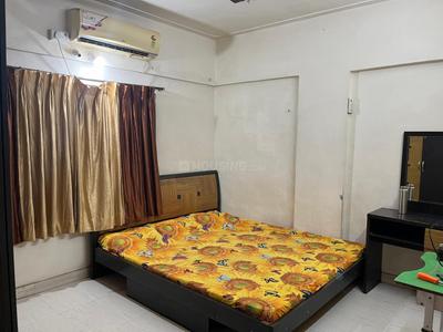 Bedroom Image of 612 Sq.ft 1 BHK Apartment / Flat for rent in Samarth Vihar, Pimple Gurav Pune for Rs. 17000