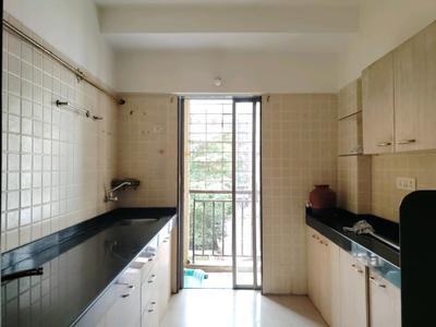 Kitchen Image of 640 Sq.ft 1 BHK Apartment / Flat for rent in Anchor Park, Nalasopara East Nala Sopara for Rs. 14000