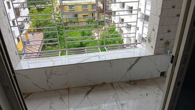 Balcony Image of 1080 Sq.ft 3 BHK Apartment / Flat for sale in New Town Kolkata for Rs. 6900000
