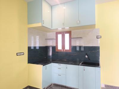 Kitchen Image of 600 Sq.ft 1 BHK Builder Floor for rent in Bangalore City Municipal Corporation Layout Bengaluru for Rs. 12500