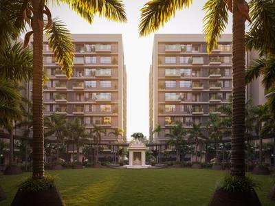 Image of 1350 Sq.ft 2 BHK Apartment / Flat for sale in The Olive, Gota, Ahmedabad for Rs. 6500000