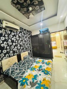 Bedroom Image of 650 Sq.ft 2 BHK Builder Floor for rent in Lohgarh Zirakpur for Rs. 24000