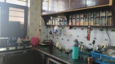 Kitchen Image of 900 Sq.ft 2 BHK Apartment / Flat for sale in Chamrauli Agra for Rs. 2200000