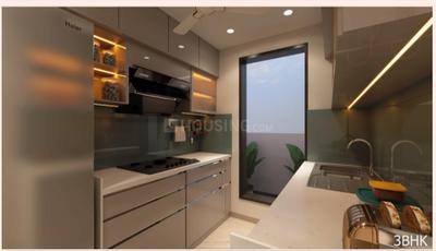 Kitchen Image of 605 Sq.ft 1 BHK Apartment / Flat for sale in Andheri East Mumbai for Rs. 11900000