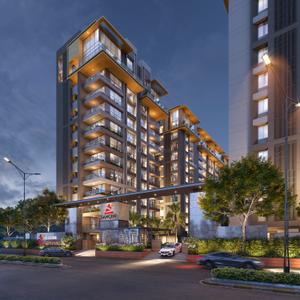 Image of 2060 Sq.ft 3 BHK Apartment / Flat for sale in Sangini Epitome, Bhatha, Surat for Rs. 9899000