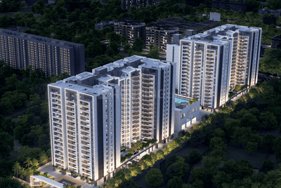 Image of 1615 Sq.ft 3 BHK Apartment / Flat for sale in Radiance Solitaire, Madhavaram, Chennai for Rs. 15300000