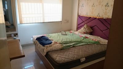 Bedroom Image of 850 Sq.ft 2 BHK Apartment / Flat for rent in Kumar Primavera B6, Wadgaon Sheri Pune for Rs. 40000