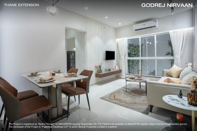 Hall Image of 900 Sq.ft 2 BHK Apartment / Flat for sale in Godrej Nirvaan, Bhiwandi Thane for Rs. 6500000