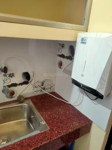 Kitchen Image of 1200 Sq.ft 1 RK Builder Floor for rent in Gomti Nagar Lucknow for Rs. 13500
