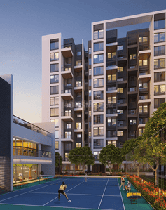 Image of 1012 Sq.ft 2 BHK Apartment / Flat for sale in Rama Metro Life Maxima Residences, Tathawade, Pune for Rs. 6000000