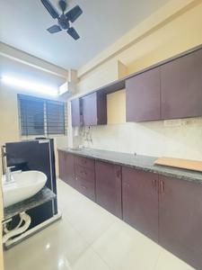 Kitchen Image of 900 Sq.ft 2 BHK Builder Floor for rent in Vijay Nagar Indore for Rs. 27000