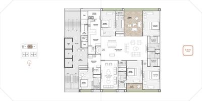 Image of 6100 Sq.ft 4 BHK Apartment / Flat for sale in Sankalp The Bellagio, Ambli, Ahmedabad for Rs. 56100000