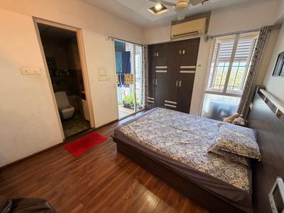 Bedroom Image of 1500 Sq.ft 3 BHK Apartment / Flat for rent in Thevara Kochi for Rs. 53000