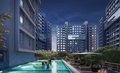 Image of 971 Sq.ft 3 BHK Apartment / Flat for sale in The Anand Ville, Dagapur, Siliguri for Rs. 7397500