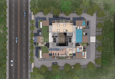 Image of 1019 Sq.ft 2 BHK Apartment / Flat for sale in Kamdhenu The Premia, Mundhwa, Pune for Rs. 6800000