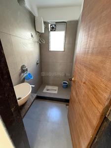Bathroom Image of 650 Sq.ft 2 BHK Apartment / Flat for rent in Gami Teesta, Pisarve Navi Mumbai for Rs. 15000