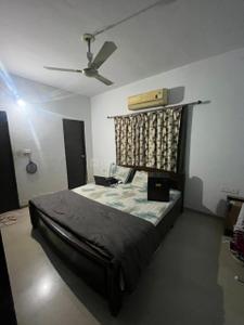 Bedroom Image of 1200 Sq.ft 2 BHK Apartment / Flat for rent in Mahendra Gangotri Exotica, New Gotri Vadodara for Rs. 17000
