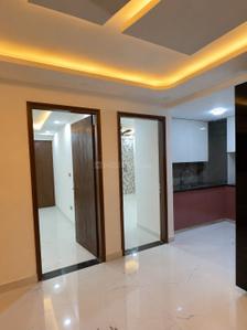 Hall Image of 1050 Sq.ft 3 BHK Builder Floor for rent in Khirki Extension New Delhi for Rs. 40000