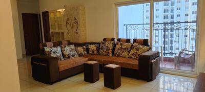 Hall Image of 501 Sq.ft 1 RK Apartment / Flat for rent in L And T Raintree Boulevard, Sahakara Nagar Bengaluru for Rs. 50000