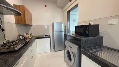 Kitchen Image of 1200 Sq.ft 2 BHK Apartment / Flat for sale in L And T Seawoods Residences Phase I, Seawoods Navi Mumbai for Rs. 27500000