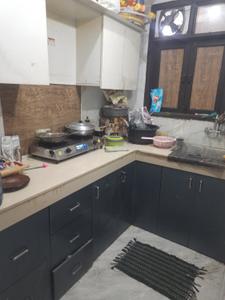 Kitchen Image of 375 Sq.ft 1 BHK Builder Floor for sale in Palam New Delhi for Rs. 2500000