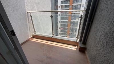 Balcony Image of 710 Sq.ft 2 BHK Apartment / Flat for rent in Gera Planet Of Joy IV, Upper Kharadi Pune for Rs. 30000