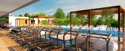 Balcony Image of 1650 Sq.ft 3 BHK Apartment / Flat for sale in VTP Township Codename Pegasus , Kharadi Pune for Rs. 12600000