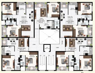 Image of 1000 Sq.ft 2 BHK Apartment / Flat for sale in Luxury Apartments, Tivim, Goa for Rs. 7200000