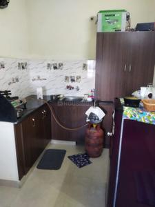 Kitchen Image of 500 Sq.ft 1 BHK Builder Floor for rent in Kondapur Hyderabad for Rs. 20000