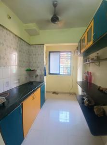 Kitchen Image of 600 Sq.ft 1 BHK Apartment / Flat for sale in Kopar Khairane Navi Mumbai for Rs. 7500000
