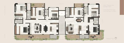 Image of 3100 Sq.ft 4 BHK Apartment / Flat for sale in Pooja Pooja Element, Anandvalli, Nashik for Rs. 21700000