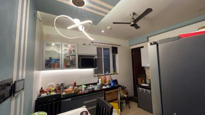 Kitchen Image of 1300 Sq.ft 3 BHK Apartment / Flat for rent in VTP Belair C Building, Mahalunge Pune for Rs. 34999