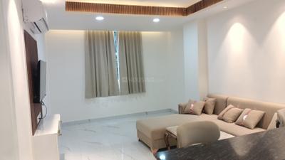 Living Room Image of 950 Sq.ft 1 BHK Builder Floor for rent in Sector 42 Gurgaon for Rs. 48000