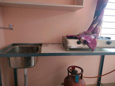 Kitchen Image of 300 Sq.ft 1 RK Apartment / Flat for rent in BTM Layout Bengaluru for Rs. 13000