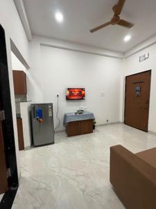 Hall Image of 600 Sq.ft 1 BHK Builder Floor for rent in Mahalakshmi Nagar Indore for Rs. 18000