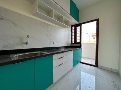Kitchen Image of 650 Sq.ft 1 BHK Apartment / Flat for rent in Indira Nagar Bengaluru for Rs. 32000