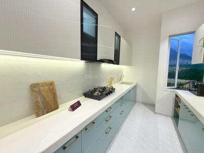 Kitchen Image of 1100 Sq.ft 2 BHK Apartment / Flat for sale in Yes Palm Riveria, Mumbra Thane for Rs. 6549999