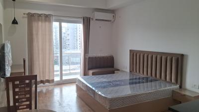 Bedroom Image of 750 Sq.ft Studio Apartment / Flat for rent in Blue Spectrum Metro Block A And E, Sector 75 Noida for Rs. 42000