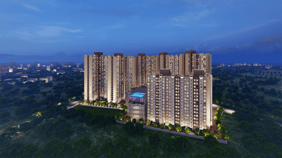 Image of 575 Sq.ft 1 BHK Apartment / Flat for sale in Kohinoor Eden Phase 1, Kalyan East, Kalyan for Rs. 3150000