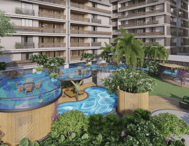 Image of 1258 Sq.ft 3 BHK Apartment / Flat for sale in Samatva Magnolia, Ognaj, Ahmedabad for Rs. 9332400