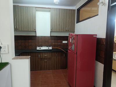 Kitchen Image of 780 Sq.ft 2 BHK Builder Floor for rent in Sector 19 Dwarka New Delhi for Rs. 29000