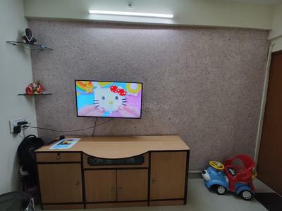 Hall Image of 550 Sq.ft 1 BHK Apartment / Flat for rent in Kopar Khairane Navi Mumbai for Rs. 28000