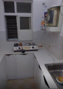Kitchen Image of 525 Sq.ft 1 BHK Apartment / Flat for rent in Fort Sunny Fort, New Town Kolkata for Rs. 18500