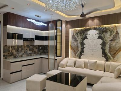 Living Room Image of 750 Sq.ft 3 BHK Apartment / Flat for sale in Razapur Khurd New Delhi for Rs. 4750000