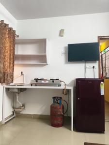 Kitchen Image of 400 Sq.ft 1 RK Apartment / Flat for rent in BTM Layout Bengaluru for Rs. 13500