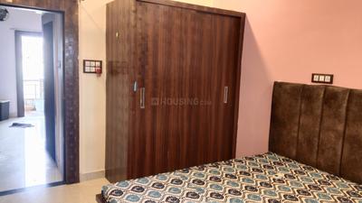 Bedroom Image of 780 Sq.ft 1 BHK Apartment / Flat for rent in PGH People Enclave Plotted Residential Project, Ayodhya Bypass Bhopal for Rs. 15000